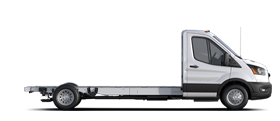 2026 Ford Transit® Chassis Cab shown in Oxford White